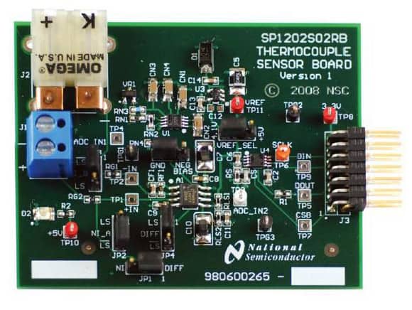 Texas Instruments reference design and eval board